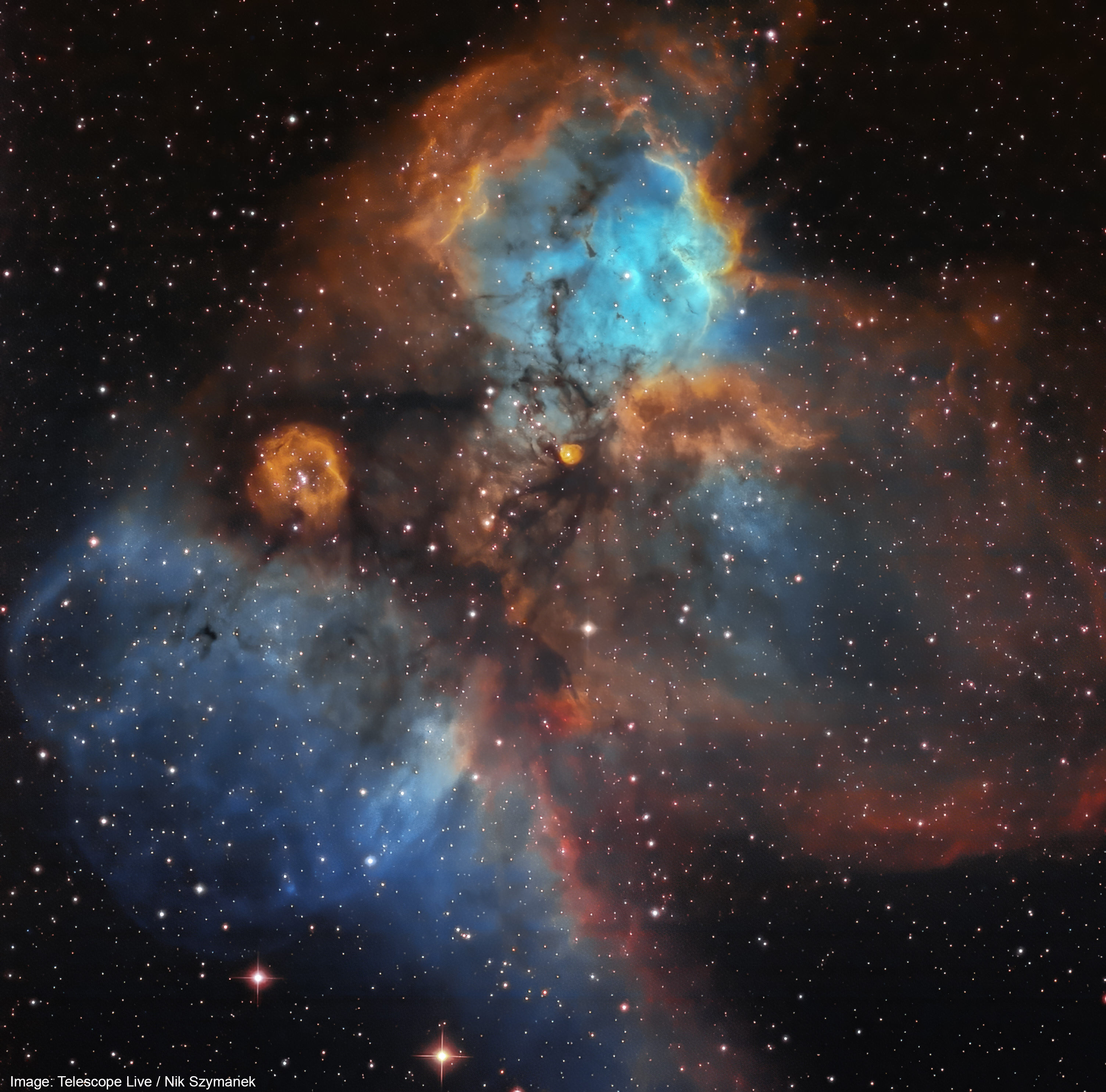 NGC 2467 | Telescope Live